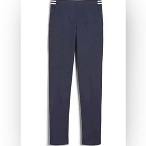 French Toast Girls' Big Stretch Contrast Elastic Waist Pull-on, Navy, Size 16